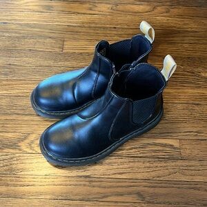 Dr Martins Black Booties